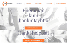 Tablet Screenshot of is-hankinta.fi